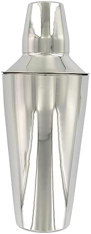 American Metalcraft CSJ174 Acrylic Cocktail Shakers, Three Piece, 28 oz. Capacity, Silver