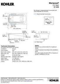 Mariposa 66" White Acrylic Drop-In Soaking Bathtub