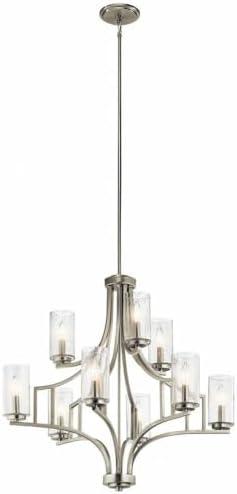Kichler Lighting Vara 9 - Light Chandelier in  Brushed Nickel