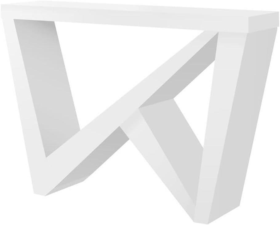 Monarch Specialties Accent Table Console Entryway Narrow Sofa Living Room Bedroom White Laminate Contemporary Modern