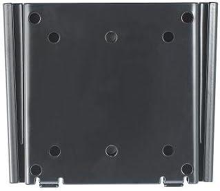 Black Fixed Wall Mount for 15" to 27" Monitors and TVs