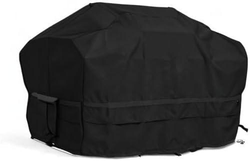 Covermates Grill Cover - Weather Resistant Outdoor Cover, Heavy Duty bbq Covers for Large Outdoor Kitchen, Prestige 900D Polyester, 60 Inch, Black
