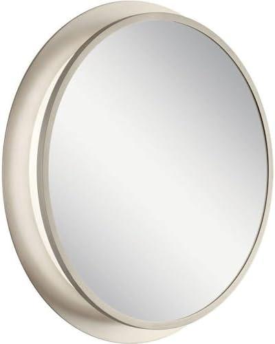 Kichler 86004 30" Diameter Contemporary Circular Metal Framed Bathroom Wall Mirror -