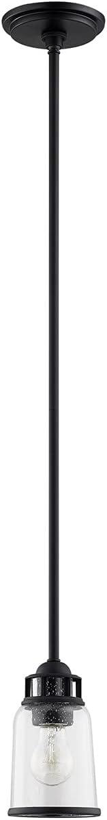 Livex Lighting Lawrenceville 1 - Light Pendant in  Black