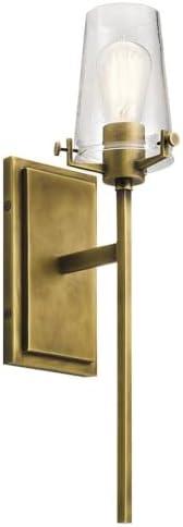 Kichler Lighting Alton 1 - Light Sconce in  Natural Brass