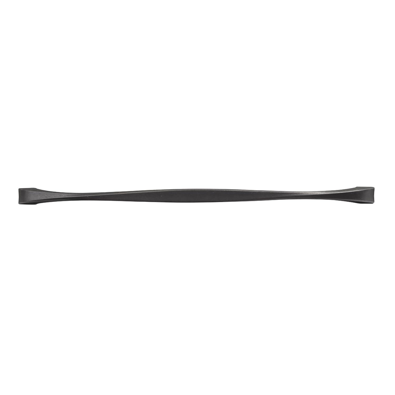 Twist Kitchen Cabinet Handles, Solid Core Drawer Pulls for Cabinet Doors, 12"