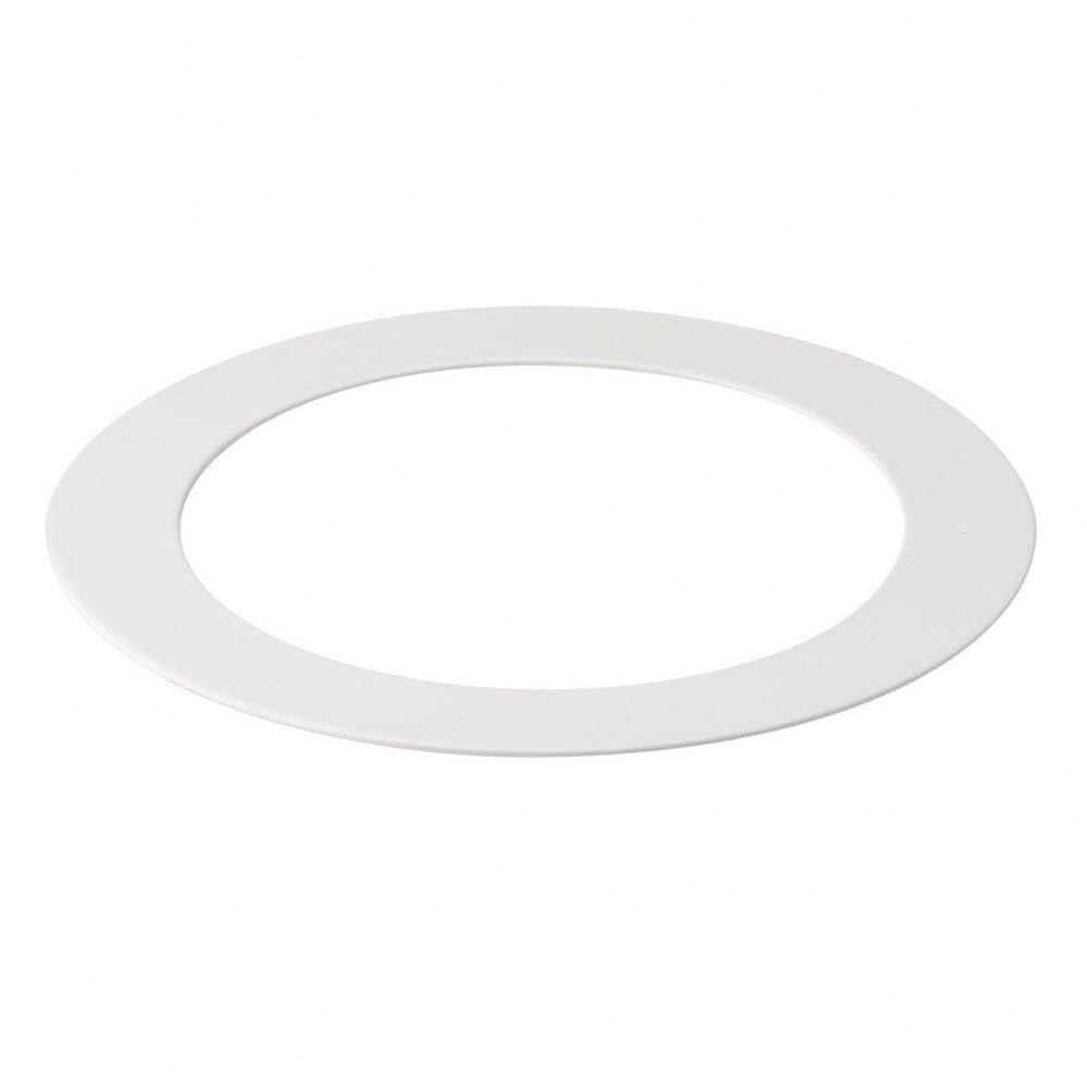White Aluminum Ceiling Goof Ring for 3-4 Inch Downlights