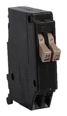 Eaton CHT2020 Cutler-Hammer Tandem Single Pole Circuit Breaker, 3/4", 20 Amp