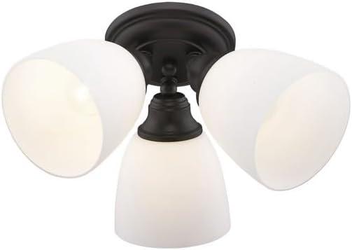 Livex Lighting Somerville 3 - Light Flush Mount in  Bronze