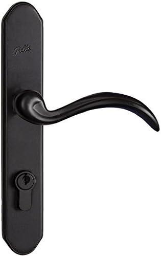 pella select matte black storm door matching handleset