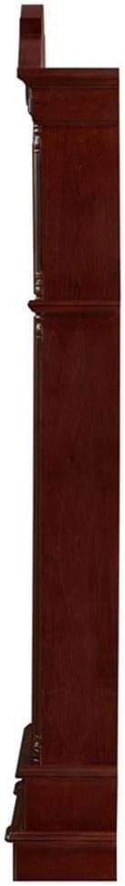 Coaster Furniture Harris Grandfather Clock with Chime Brown Red and Clear, 900749