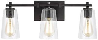 Generation Lighting Mercer 21 1/2" Wide Oil-Rubbed Bronze 3-Light Bath Light