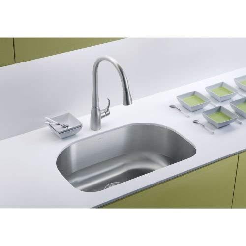 Cinch 26.4'' L Undermount Single Bowl Stainless Steel Kitchen Sink