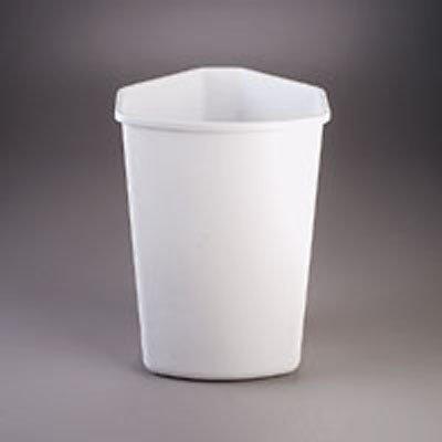 Bennium KV FERRC PB32W 32 Qt. Replacement Waste Bin for Center, White, Plastic