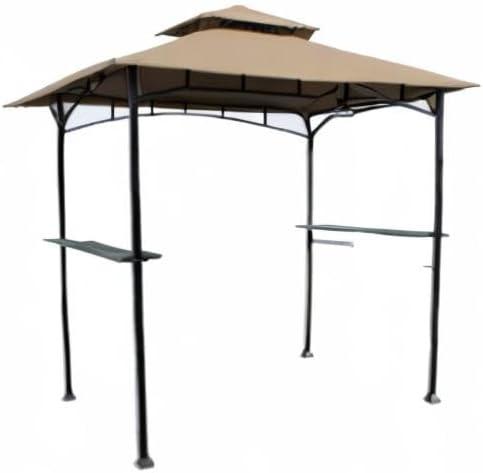 TiaGOC Replacement Canopy Top Cover for The Aldi Gardenline Belavi Shoprite Grill Gazebo - Standard 350 (Will not fit Any Other Model) - Top Tier 34" x 21", Bottom Tier 96" x 60"