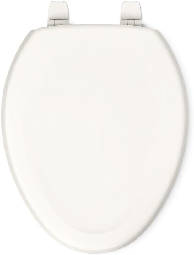 Stonewood Compression-Molded Wood Toilet Seat with Color-Matched Plastic Hinges