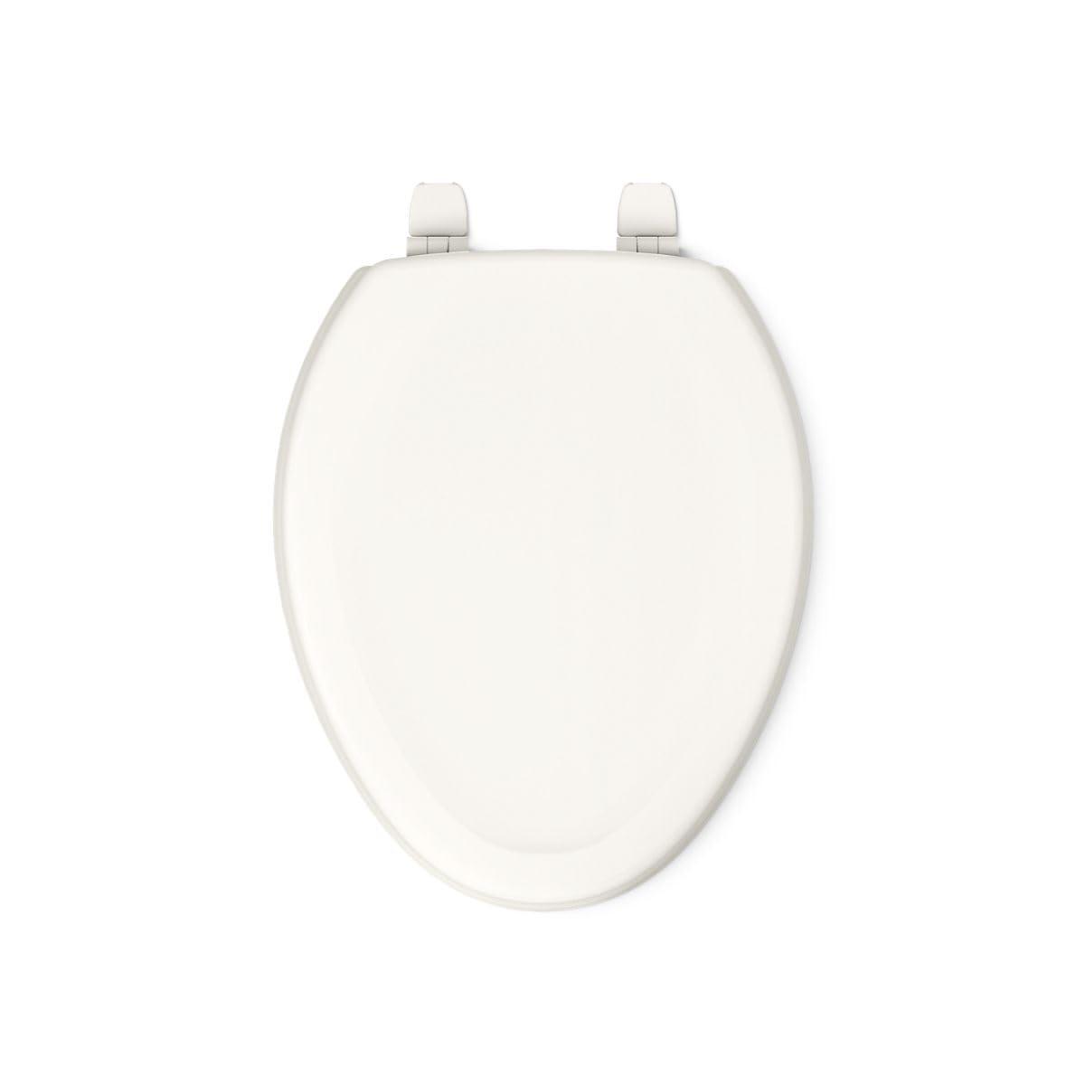 Stonewood Compression-Molded Wood Toilet Seat with Color-Matched Plastic Hinges