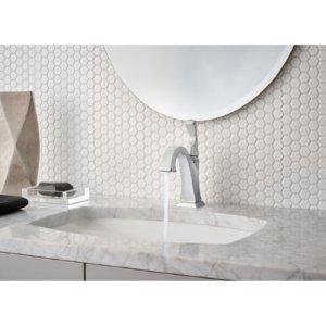 Dryden Single Hole Bathroom Faucet with Drain Assembly, Single Handle Bathroom Sink Faucet