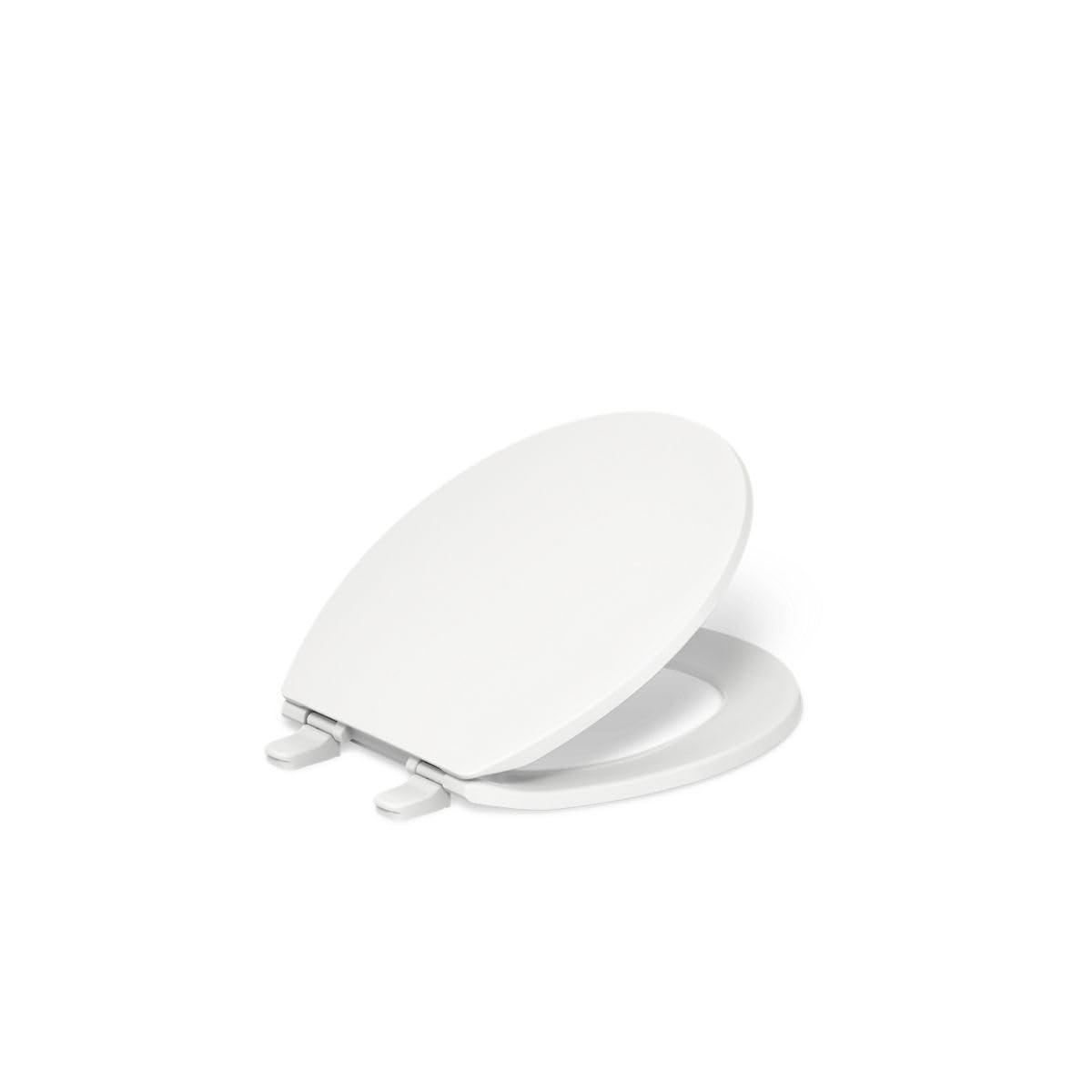 Kohler Brevia Quiet-Close Toilet Seat with Grip-Tight Bumpers and Quick-Attach Hardware