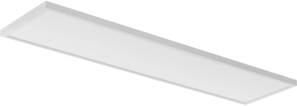 Sleek 47" White Aluminum LED Ceiling Panel with Dimmable Light