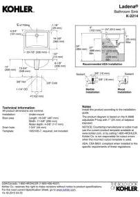 Ladena® Finish Vitreous China Rectangular Undermount Bathroom Sink with Overflow