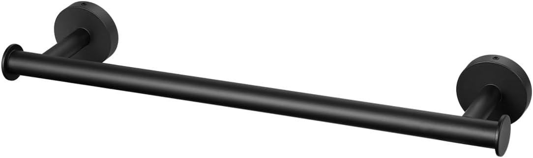 16" Towel Bar Rail Brushed Nickel Wall Mounted Towel Holder Bathroom Kitchen Cloths Hanger 304 Stainless Steel
