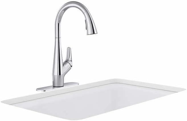 Stainless Steel Touchless Pull-Down Kitchen Faucet with Spray