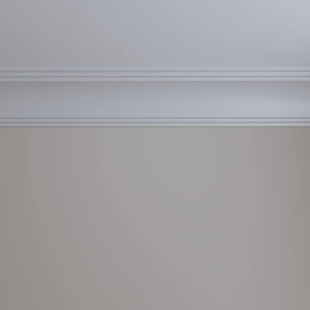 5 7/8"H x 5 7/8"P x 8 3/8"F x 94 1/2"L Kent Crown Moulding