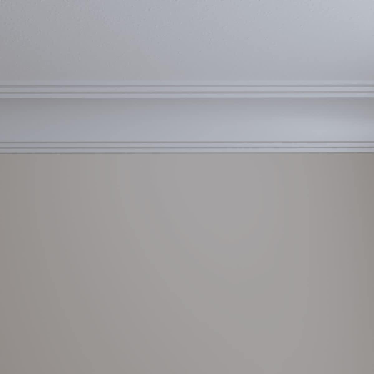 Ekena Millwork 5 7/8"H x 5 7/8"P x 8 3/8"F x 94 1/2"L Kent Crown Moulding