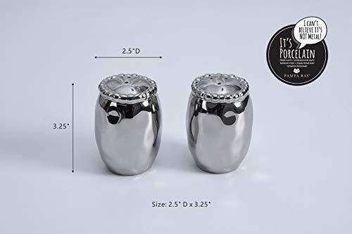 Pampa Bay Porcelain Verona Salt & Pepper Shakers