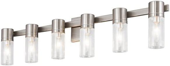 Livex Lighting Midtown 6 - Light Vanity in  Brushed Nickel