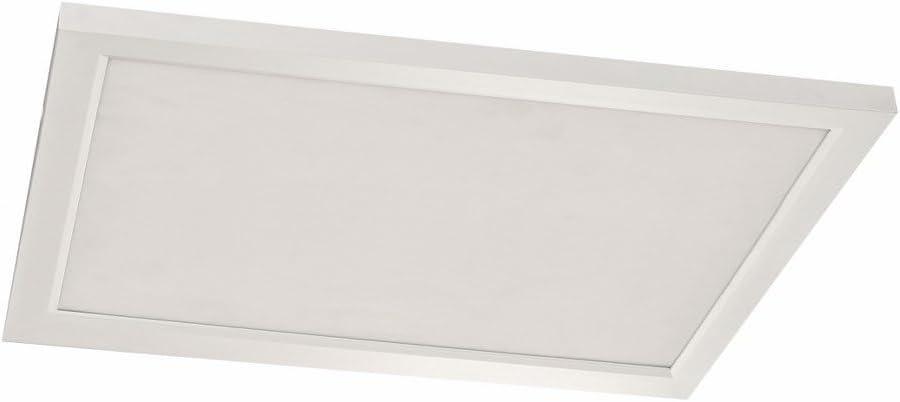 AFX Lugano 24"x24" LED Flush Mount Light - 24"L x 24"W x 1"H White