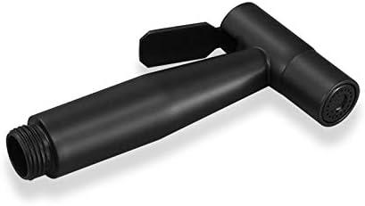 Matte Black Handheld Bidet Sprayer Diaper Shattaf Douche Complete Bidet Set with 7/8 T-Adapter for Toilet Bathroom