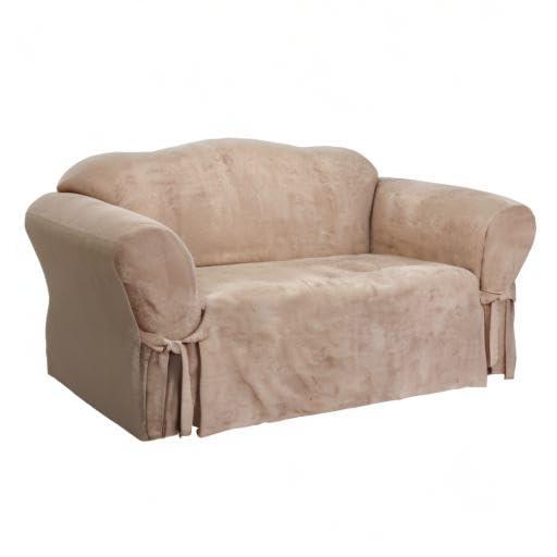 Sure Fit Box Cushion Loveseat Slipcover