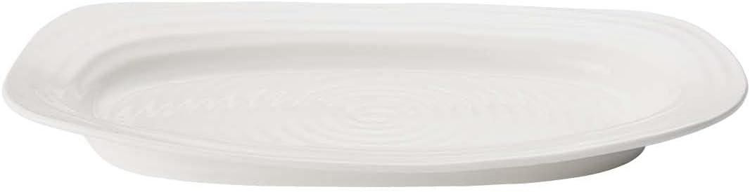 Portmeirion Portmeirion Sophie Conran White Melamine Sandwich Tray 13.5"X9"