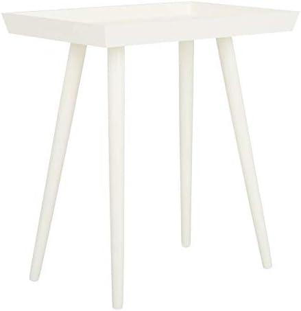 George Oliver Corlien Solid Wood Tray Top End Table