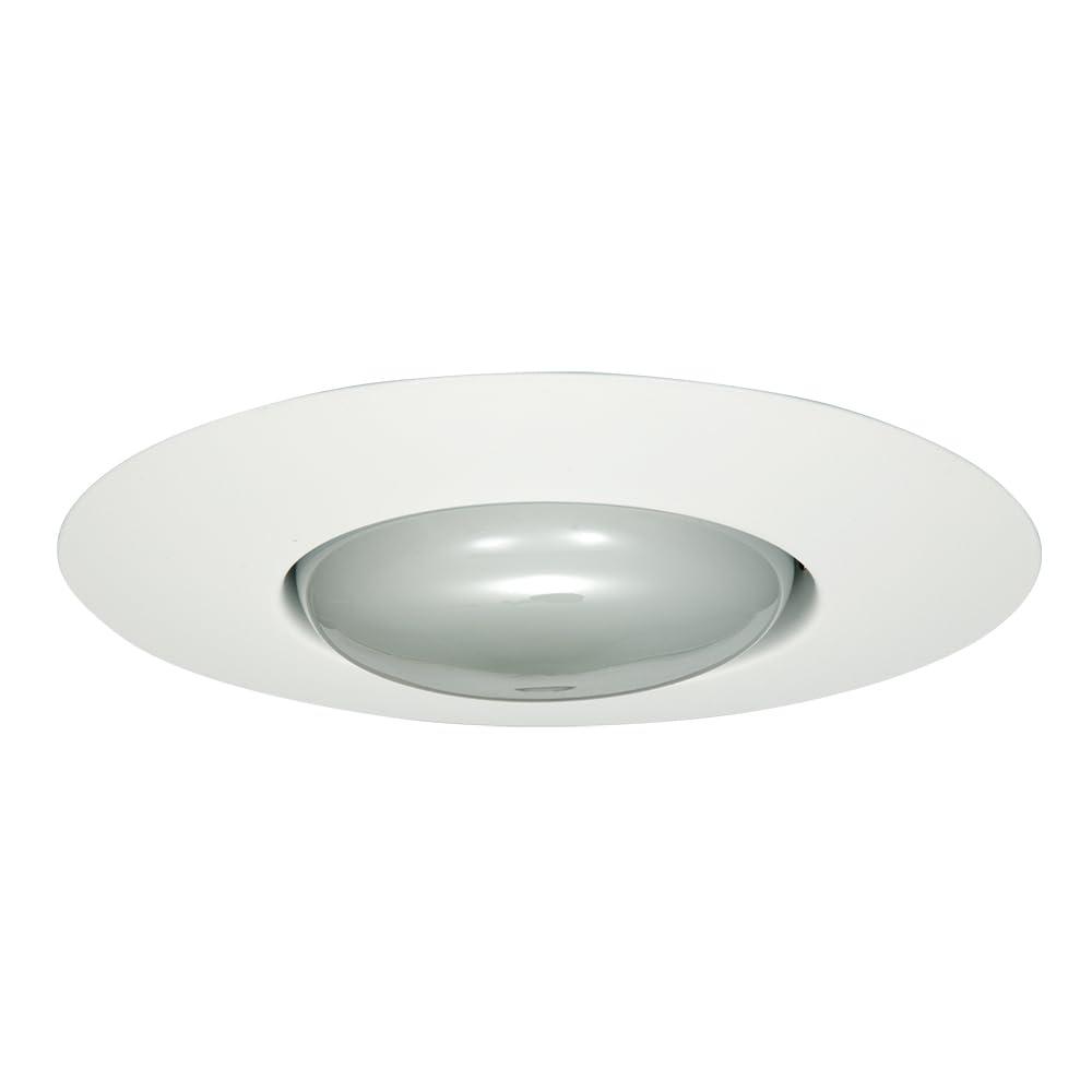 6'' White Open Recessed Trim