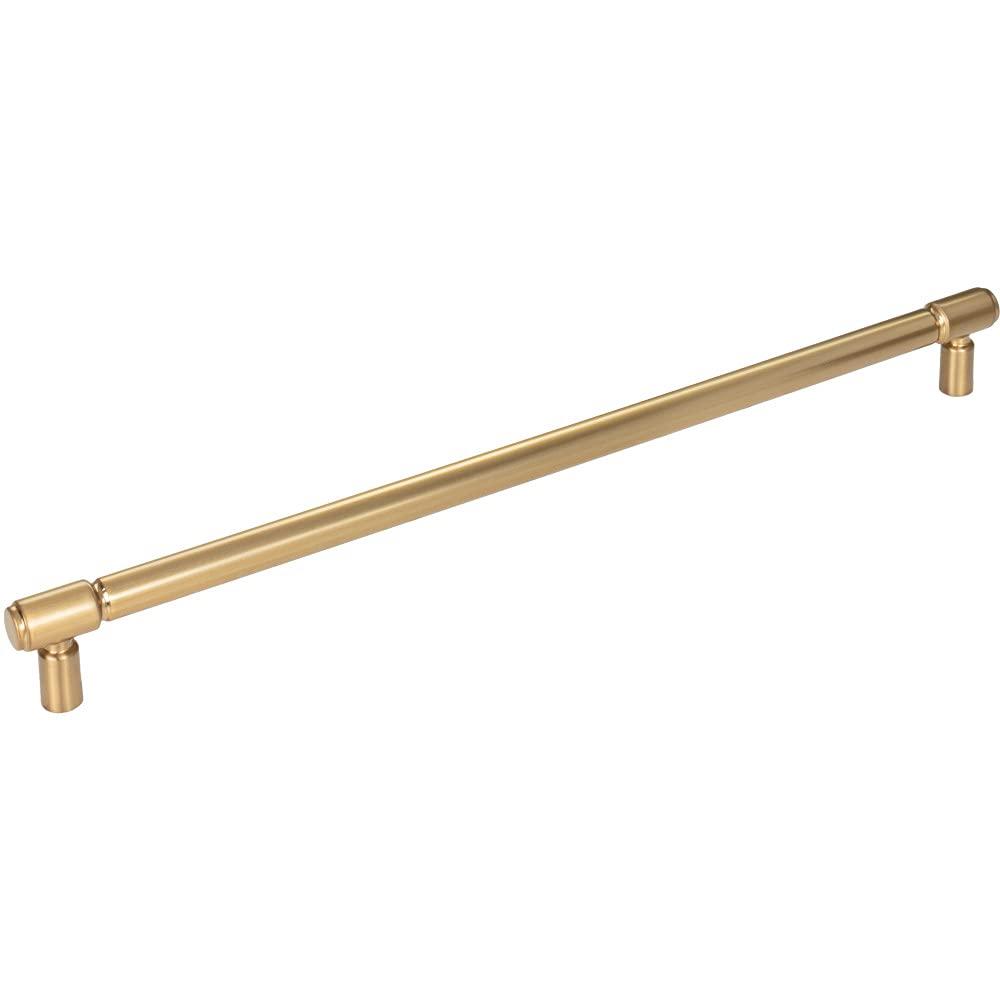 Honey Bronze 12-Inch Transitional Bar Handle with Mounting Hardware