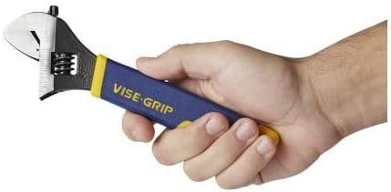 IRWIN VISE-GRIP 2078706, 6-12 inch Chrome Vanadium construction Adjustable Wrench 4 Piece