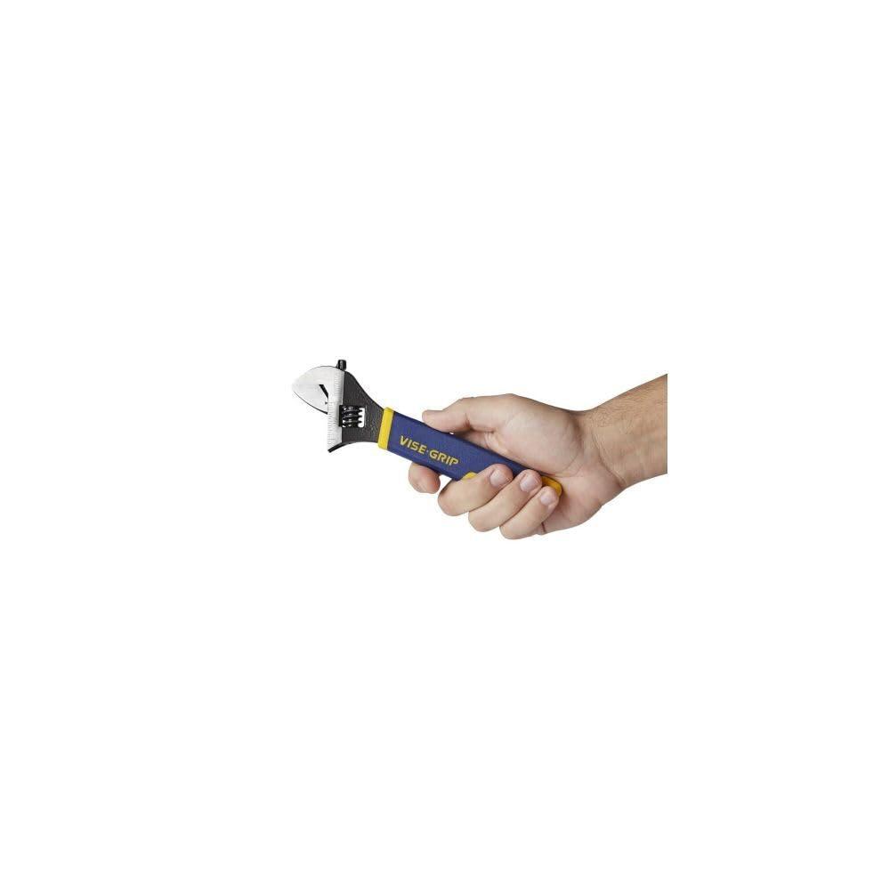 IRWIN VISE-GRIP 2078706, 6-12 inch Chrome Vanadium construction Adjustable Wrench 4 Piece
