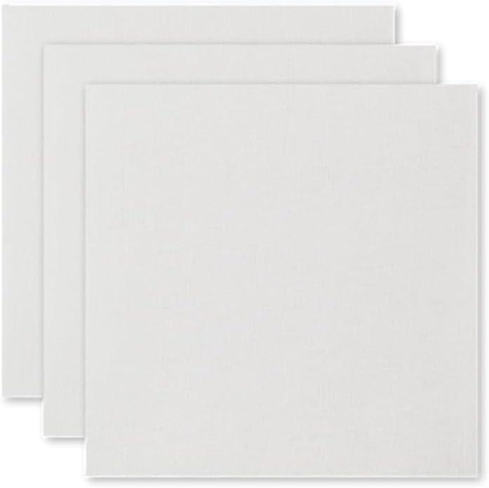 3pk Cotton Kitchen Towels White - MU Kitchen: Machine Washable, Plain Weave Dish Towels, Set of 3