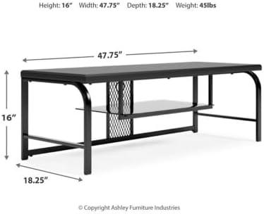 Signature Design by Ashley Contemporary Lynxtyn 48" TV Stand  Black