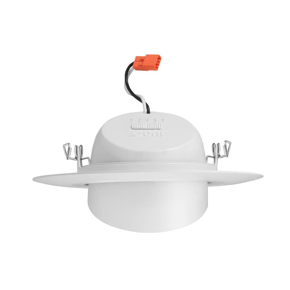 Juno RB56A SWW5 MW M6 6'' Selectable Color Temperature Dimmable IC Rated Standard Recessed Lighting Kit