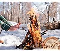Premium 40lbs, Fatwood Fire Starter Sticks, Fast Fire Starters for Fireplaces, BBQ, Campfires, Pitfires and Wood Stoves, Easy to Light in All Conditions, Camping Essential Equipment Survival Kit