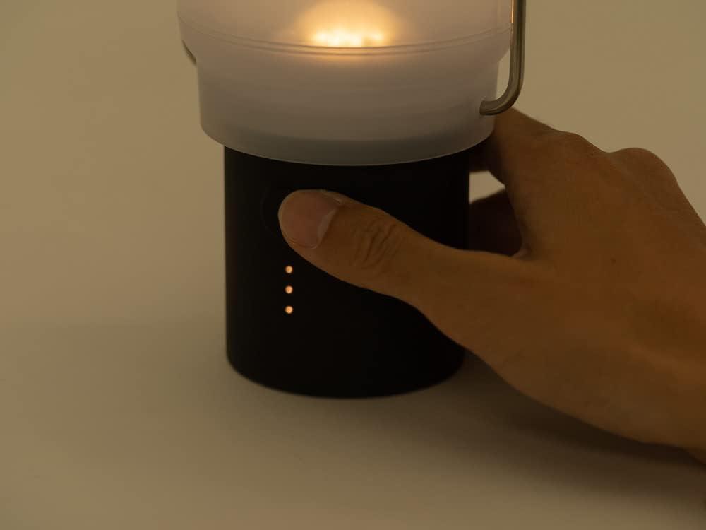 Snow Peak Mini Hozuki - Battery-Powered & Lightweight Camping Light - Portable Lantern for Soft, Ambient Light