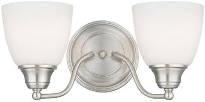 Livex Lighting Somerville 2 - Light Vanity in  Brushed Nickel