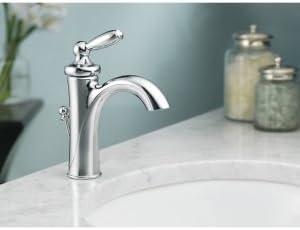 Brantford Single Hole Bathroom Faucet with Drain Assembly