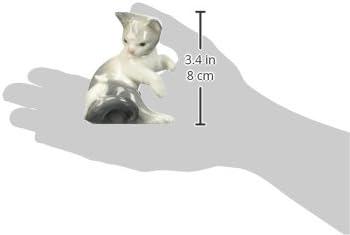 Lladro Cat and Mouse Figurine