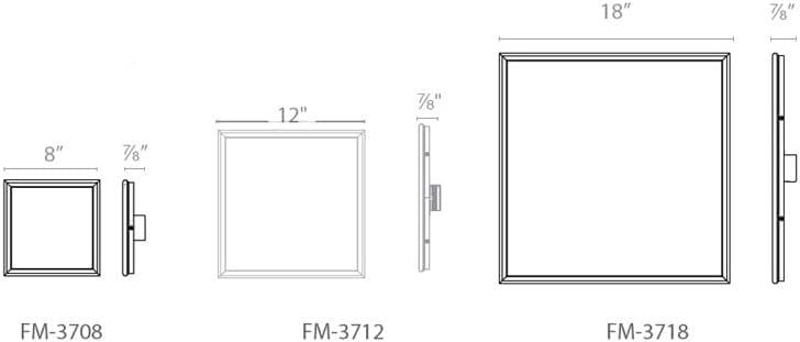 Neo Glass LED Flush Mount