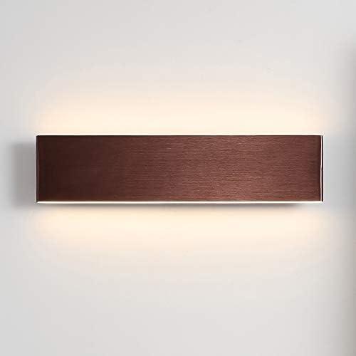 Ajax 20.25" Anodized Bronze Minimalistic LED Wall Sconce